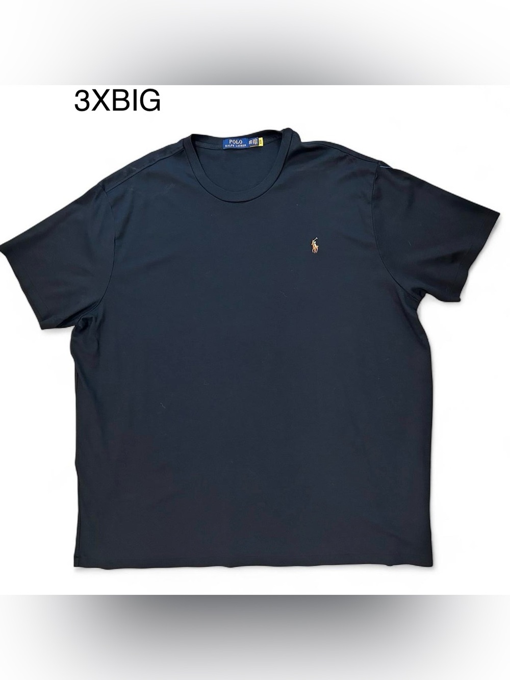 3XB Polo Ralph Lauren BlackTee Shirt
